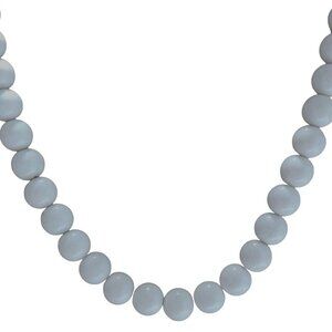 Faux Pearl Retro Beaded Stretch Necklace 50s 60s Fashion Jewelry Women